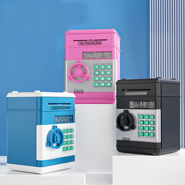 Pusculita, jucarie interactiva tip seif pentru copii