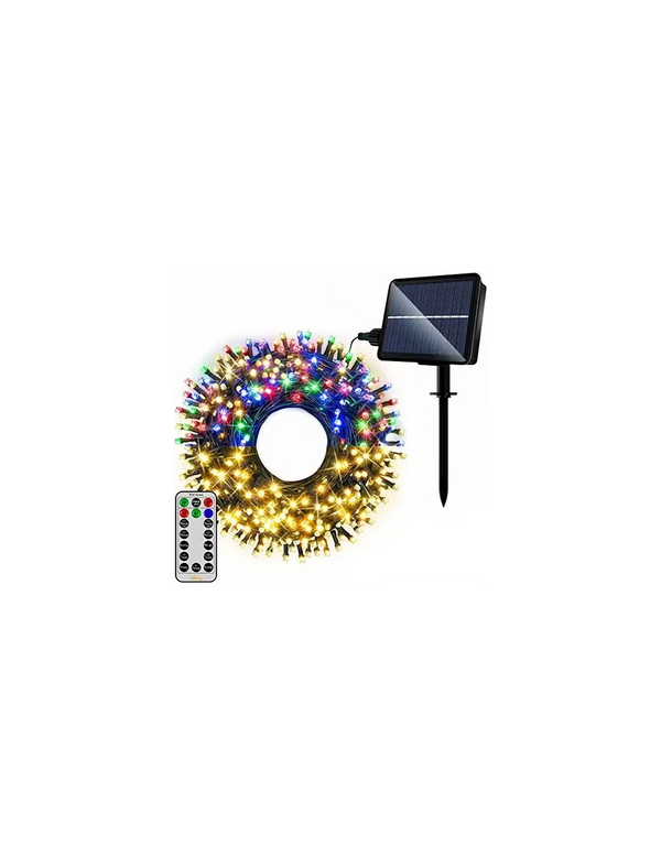 Instalatie solara decorativa 300 LED-uri 33 m Telecomanda