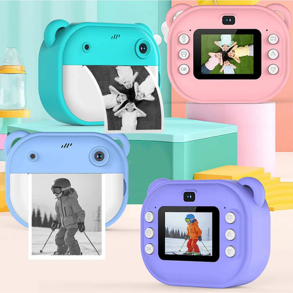 Aparat foto instant SMARTIC,pentru copii,diverse culori