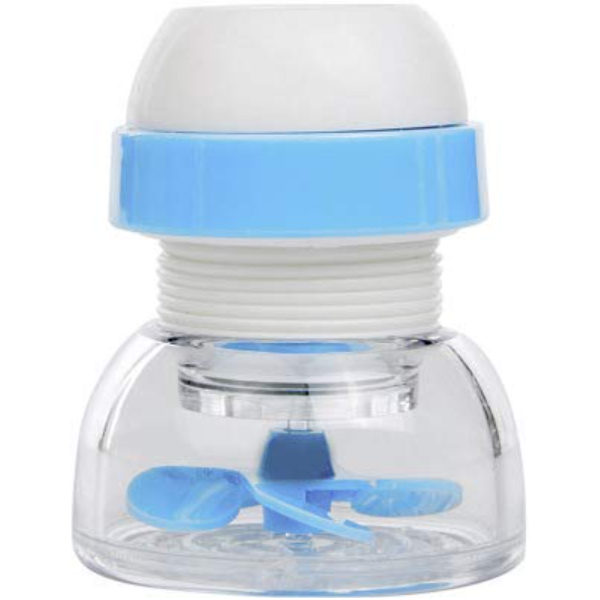 set 2 x Cap flexibil antistropire pentru robinet, pentru un consum redus de apa