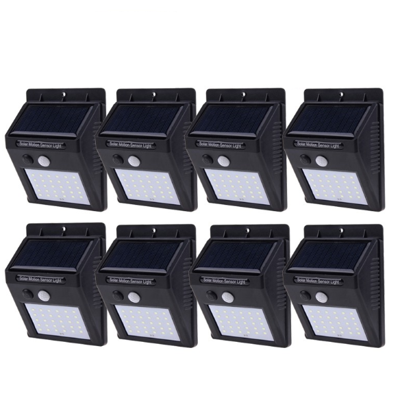 Set 8 Lampi Solare, portabile,, 30 LED