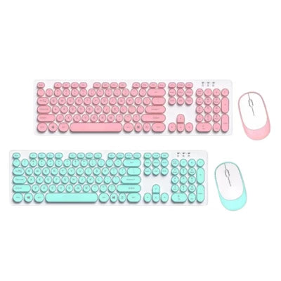 Set tastatura si mouse  wireless, 2 culori
