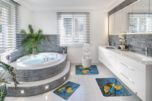 Set baie 3 piese Blue butterfly